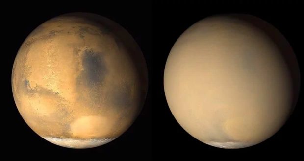 طوفان مریخی حیات کاوشگر آپورچونیتی ناسا را به خطر انداخته است