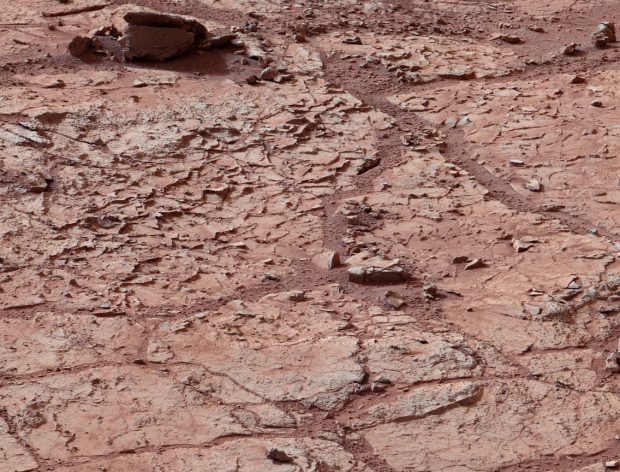 عکس کاوشگر کنجکاوی از مریخ