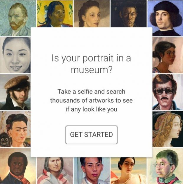 Art Selfie گوگل