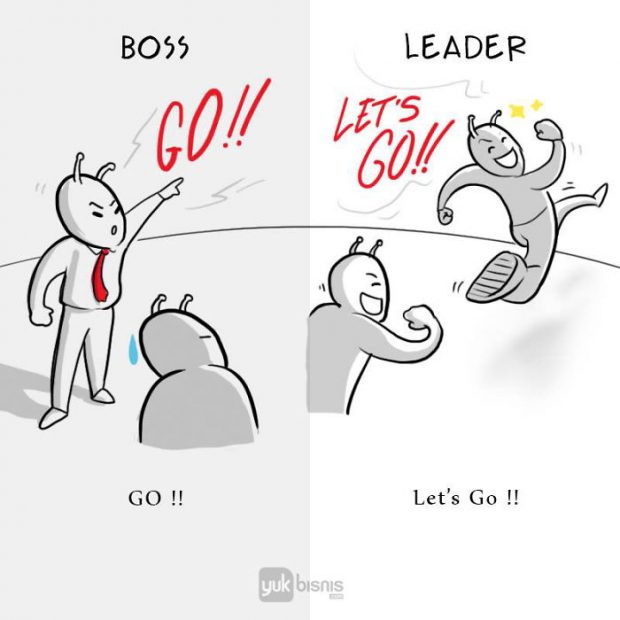 8 تفاوت یک فرمانده با یک رئیس در محیط کار
