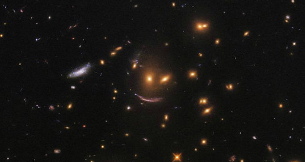 تلسکوپ هابل تصویر یک لبخند فضایی را ثبت کرد!