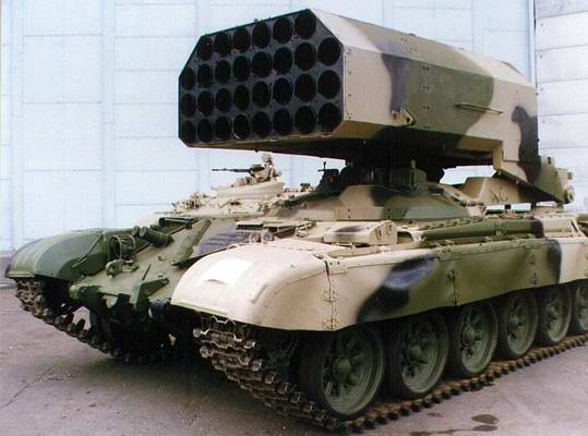 راکت انداز روسی TOS-1