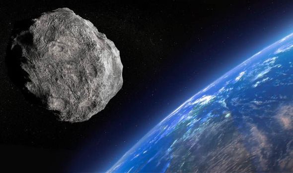 برخورد یک سیارک با زمین
