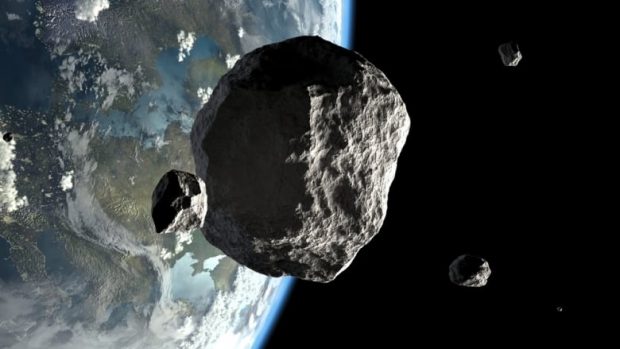برخورد یک سیارک با زمین