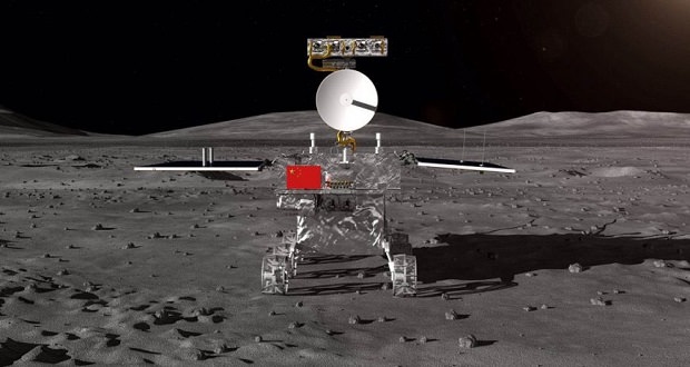 کاوشگر چینی chang’e 4 به سلامت روی نیمه تاریک ماه فرود آمده و تصویری از...