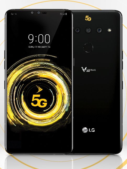 رندر خبری گوشی 5G ال جی وی 50 تینکیو تاریخ عرضه آن را لو می‌دهد