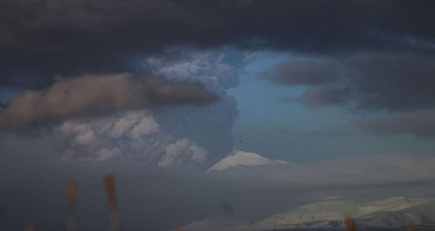 آتشفشان فعال آلاسکا