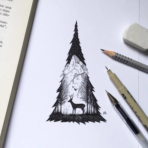 Alfred-Basha-Deer-illustration-ink-57266eaf41266__880-620x620.jpg