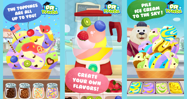 بازی Dr. Panda's Ice Cream Truck به مدت یک هفته در اپ استور رایگان شد