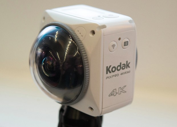 دوربین کداک پیکس پرو 4KVR360 ؛ فیلم برداری 4K و 360 درجه با دو لنز
