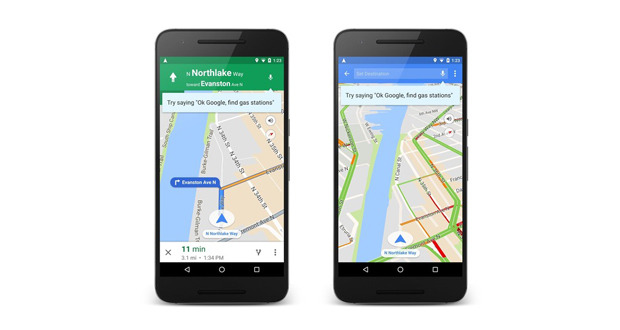 اپلیکیشن نقشه گوگل آپدیت شد ؛ ناوبری بدون دخالت دست با استفاده از اوکی گوگل