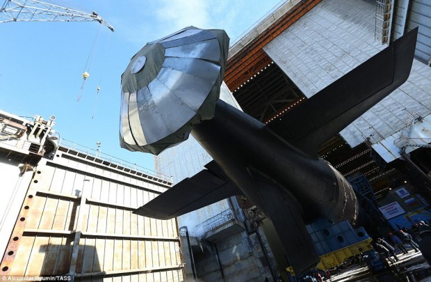 قوی ترین زیر دریایی هسته ای روسیه