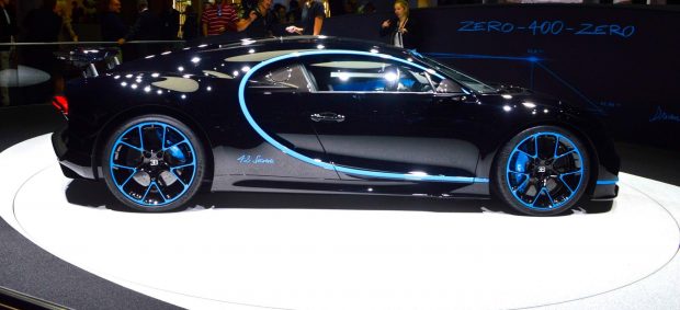 خودرو بوگاتی شیرون (Bugatti Chiron) رکورد سرعت صفر تا چهارصد کیلومتر بر ساعت را شکست!