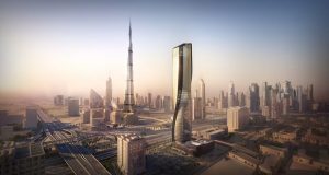 برج وصل (Wasl Tower)، آسمان خراشی فوق بلند و در حال ساخت در دبی
