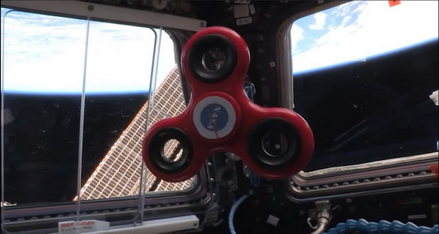 ایستگاه فضایی بین المللی ویدیوی دیدنی را با موضوع فیجت اسپینر در فضا منتشر کرد