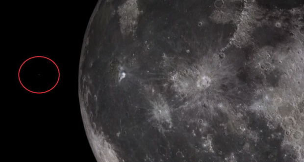 ویدیو پرواز یوفو بر روی ماه ؛‌اثبات وجود فرازمینی ها یا حقه‌ای کامپیوتری؟!