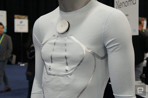 لباس هوشمند کمپانی زنوما (Xenoma)،‌ مخصوص بیماران زوال عقل