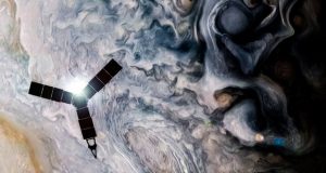 فضاپیمای 1 میلیارد دلاری ناسا تازه‌ترین عکس های سیاره مشتری را به زمین فرستاد