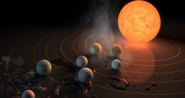 برخی از سیاره های منظومه تراپیست 1 از کره خاکی ما هم بیشتر آب دارند!