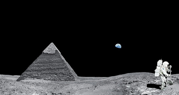 ماجرای ثبت تصویر هرم بر روی ماه در ماموریت آپولو 17 ناسا