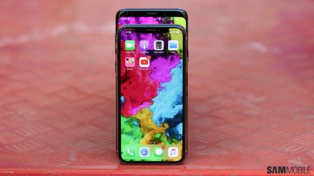 گلکسی اس 9 پلاس و آیفون 10