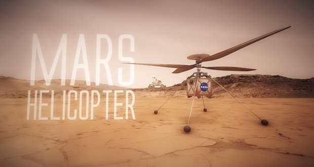 هلیکوپتر مریخی ناسا آسمان سیاره سرخ را به تسخیر خود درمی‌آورد
