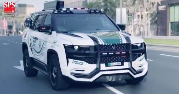 پیشرفته ترین خودروی پلیس جهان
