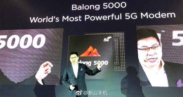 مودم Balong 5000 5G هواوی با حداکثر سرعت ۶.۵ گیگابیت بر ثانیه معرفی شد