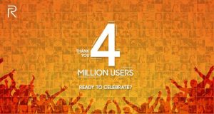 realme - 4 million user