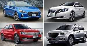 پرفروش ترین خودروهای بازار چین