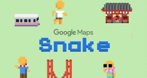 آپدیت جدید گوگل مپس بازی کلاسیک Snake