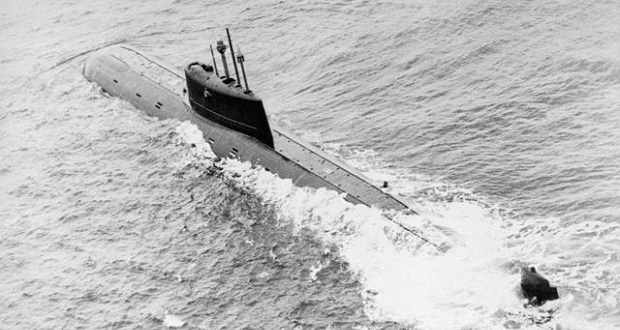 زیر دریایی غرق شده شوروی