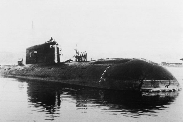 زیر دریایی غرق شده شوروی