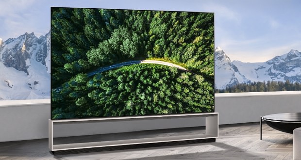 تلویزیون های 8k OLED ال جی