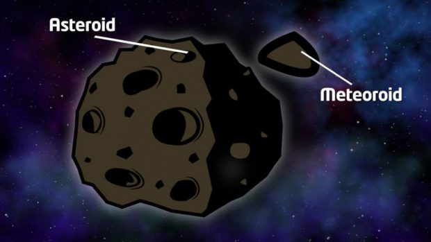 مقایسه شهاب و سیارک