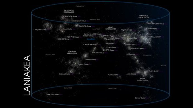 بزرگترین ابر خوشه کهکشانی کیهان