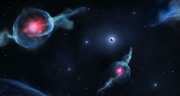 اشیاء عجیب و مرموزی در مرکز کهکشان راه شیری کشف شده‌اند!