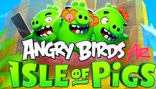 بازی واقعیت افزوده Angry Birds AR: Isle of Pigs