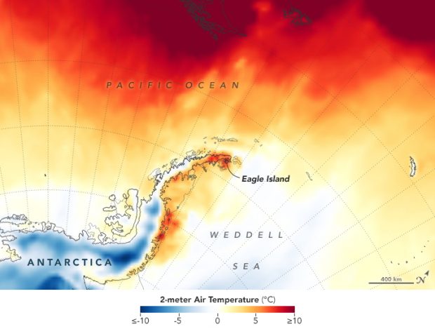 تصاویر جدید و شوکه کننده ناسا آب شدن یخ های قطب جنوب را نشان می‌دهند!
