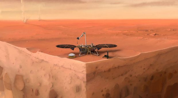 کاوشگر مریخی اینسایت امواج مغناطیسی عجیب و غریبی را کشف کرده است!