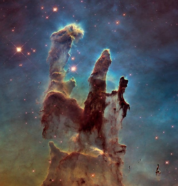 جدیدترین تصویر ناسا از ستون های آفرینش حیرت‌انگیز است!