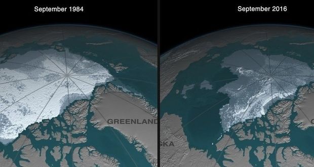 یخ های قطب شمال تا سال 2050 کاملا از بین می‌روند