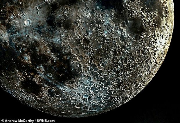 واضح ترین تصویر ماه