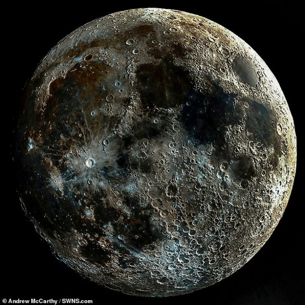 واضح ترین تصویر ماه