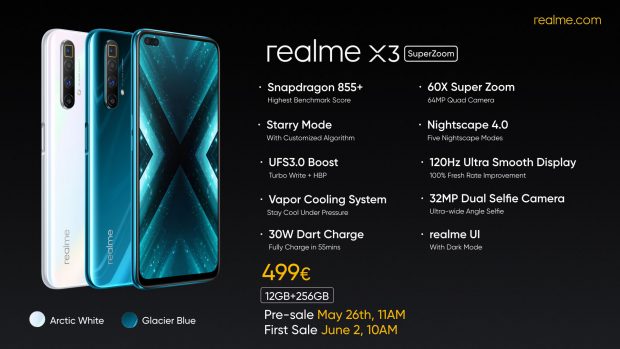 ریلمی ایکس 3 سوپر زوم - Realme X3 SuperZoom