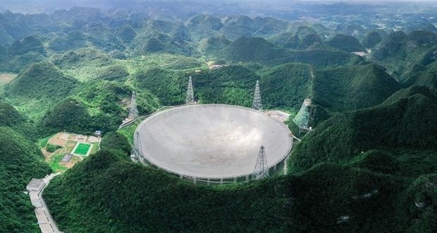 تلسکوپ عظیم فاست چین به دنبال موجودات فضایی می‌گردد