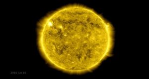 انتشار ویدیو تایم لپس ناسا به مناسبت ده سالگی رصدخانه دینامیکی خورشید