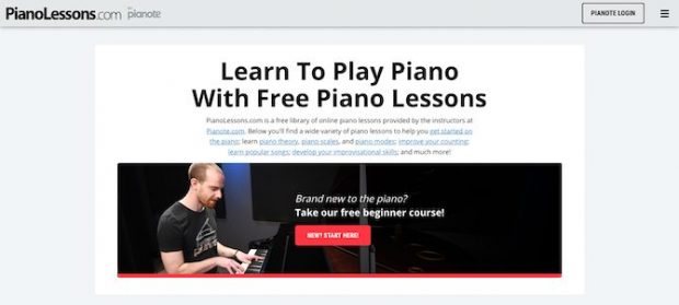آموزش آنلاین پیانو به صورت رایگان