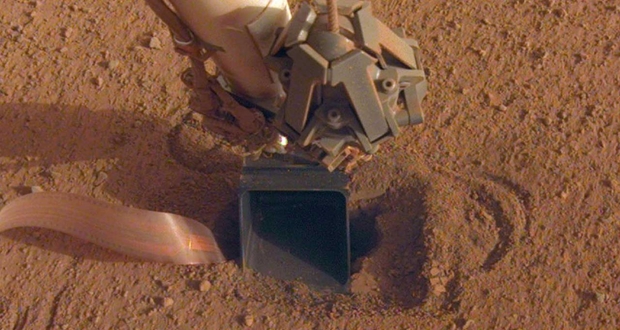موفقیت جدید ابزار حفاری کاوشگر اینسایت ناسا روی مریخ
