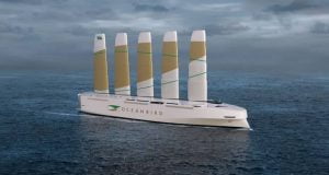 کشتی Oceanbird هفت هزار خودرو را حمل می‌کند و انرژی خود را از باد می‌گیرد